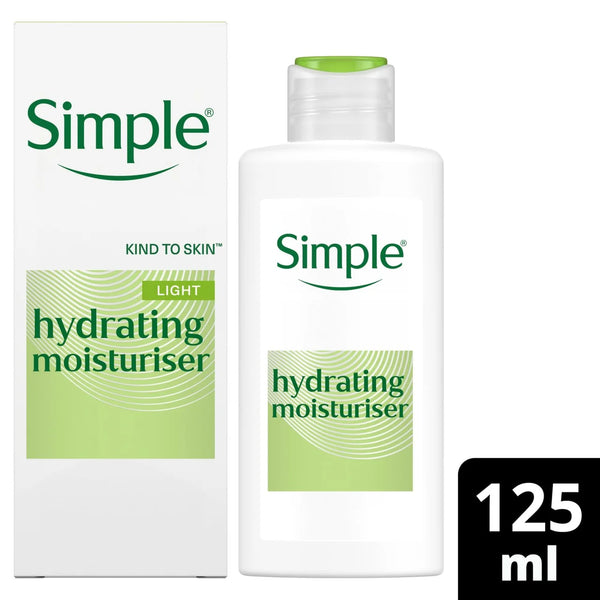 Simple Kind To Skin Hydrating Light Moisturiser, 125ml