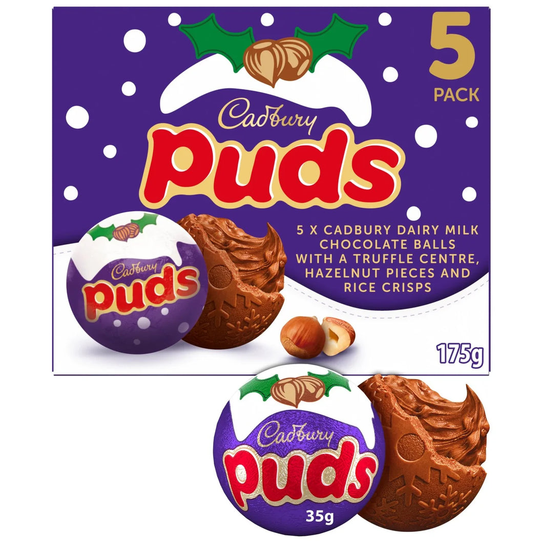 Cadbury Dairy Milk Chocolate Puds - 175g