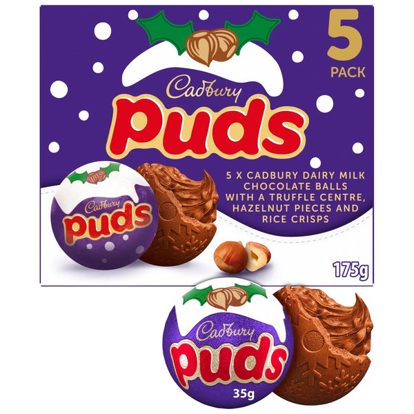 Cadbury Dairy Milk Chocolate Puds - 175g