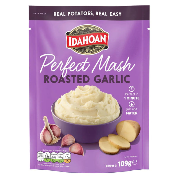 Idahoan Roasted Garlic Mash 109g