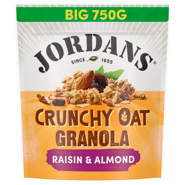 Jordans Crunchy Oat Granola Raisin & Almond Breakfast Cereal 750g