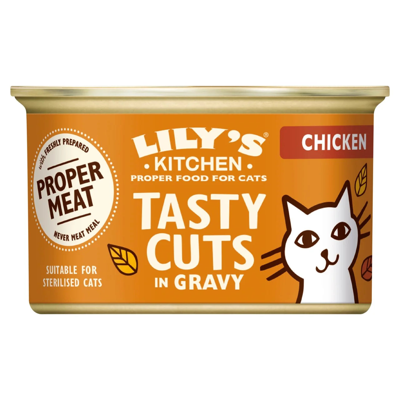 Lily's Kitchen Tasty Cuts in Gravy - Chicken Wet Food for Cats - 85g