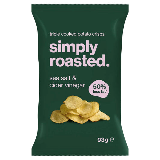 Simply Roasted Salt & Vinegar, 93g