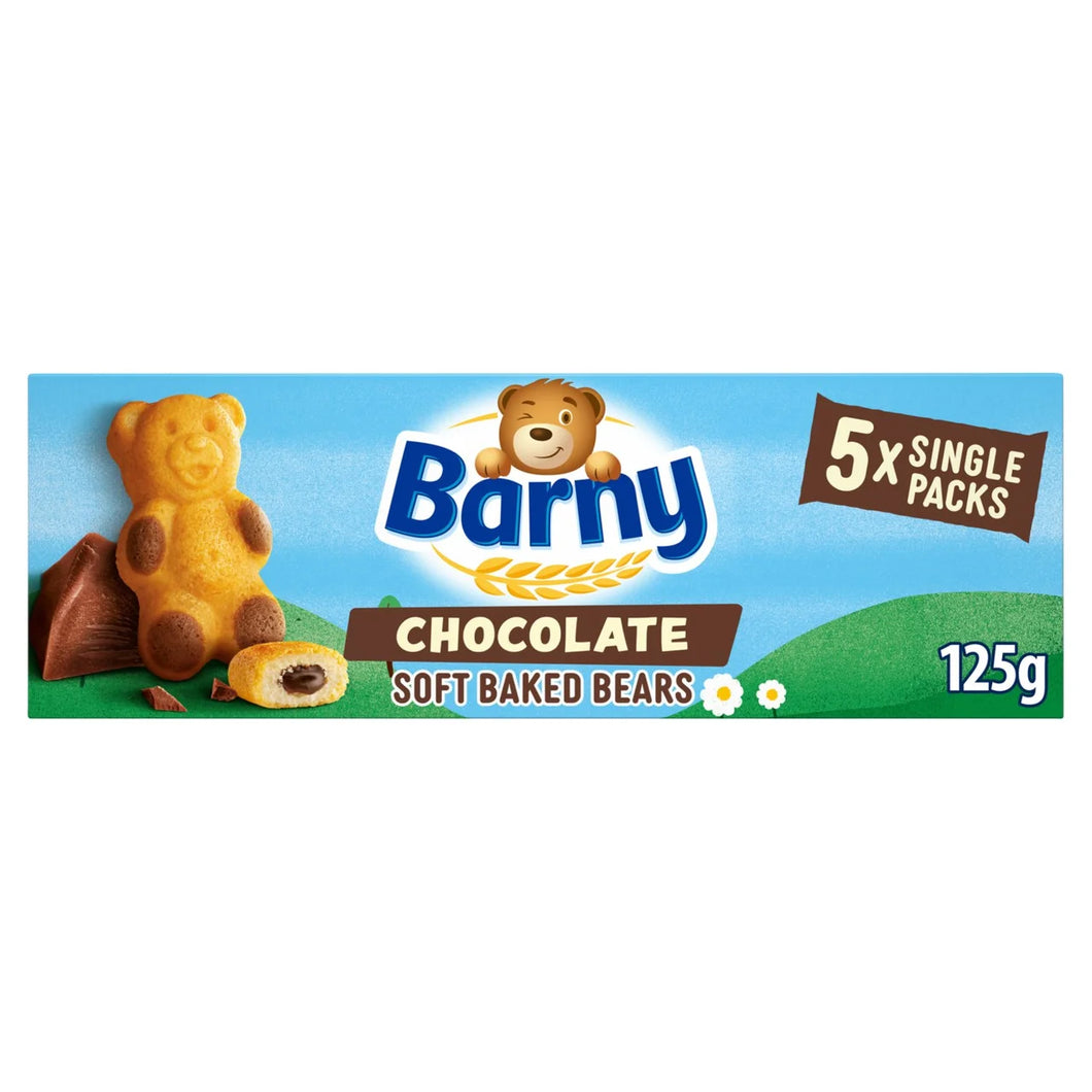 Barny Chocolate Soft Baked Bears 5 Pack Multipack