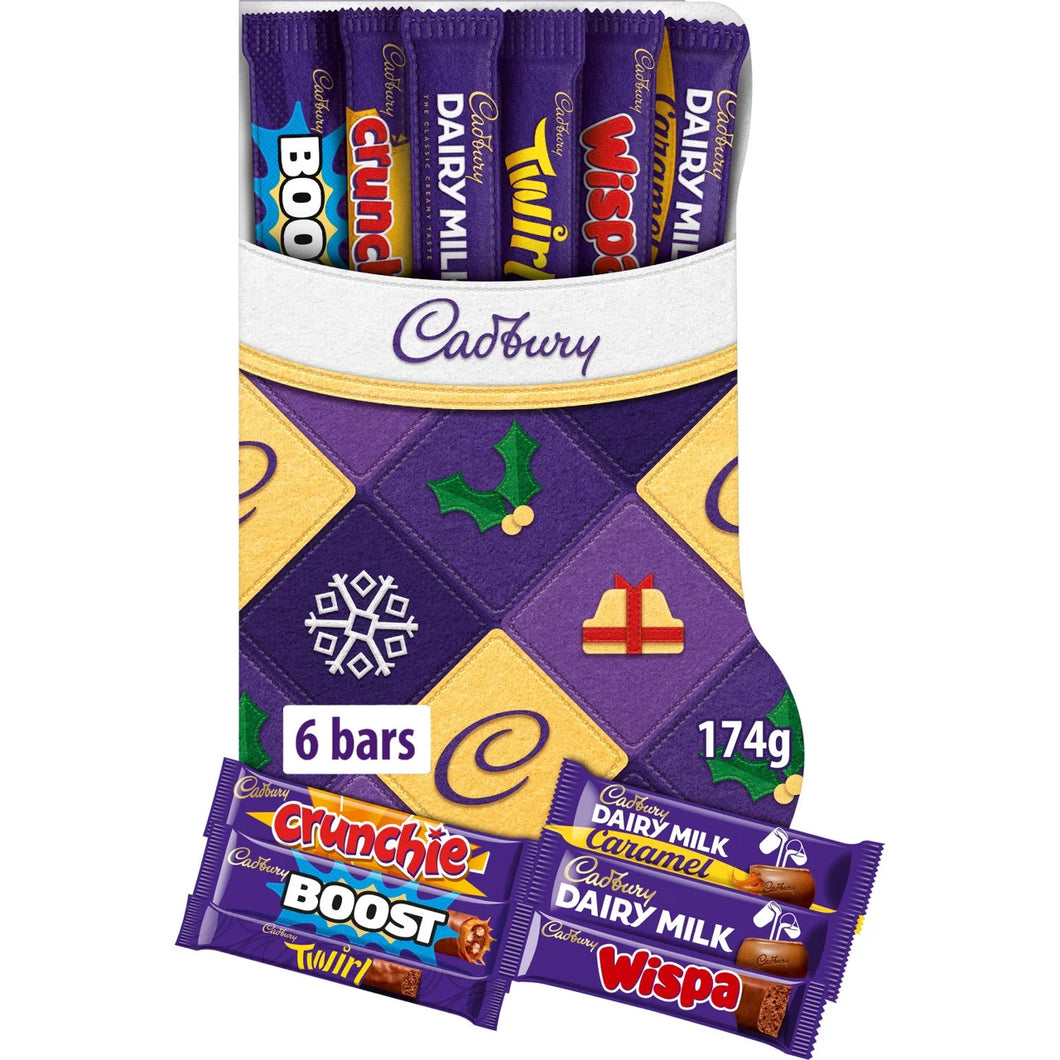 Cadbury Medium Stocking Chocolate Selection Box - 174g
