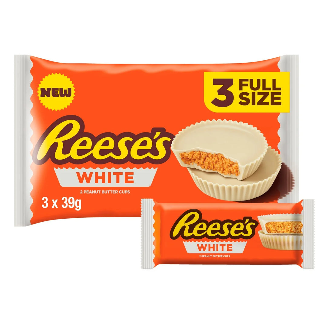 Reese's White Peanut Butter Cups - 3x39g