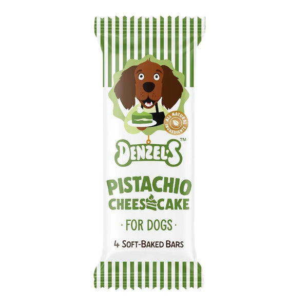 Denzels Pistachio Soft-Baked Bars for Dogs  60g