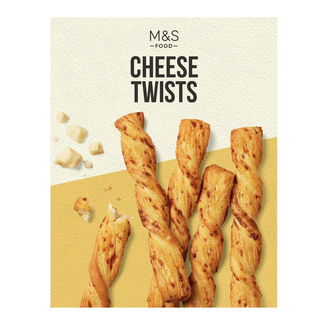 M&S All Butter Cheese Twists, 125g