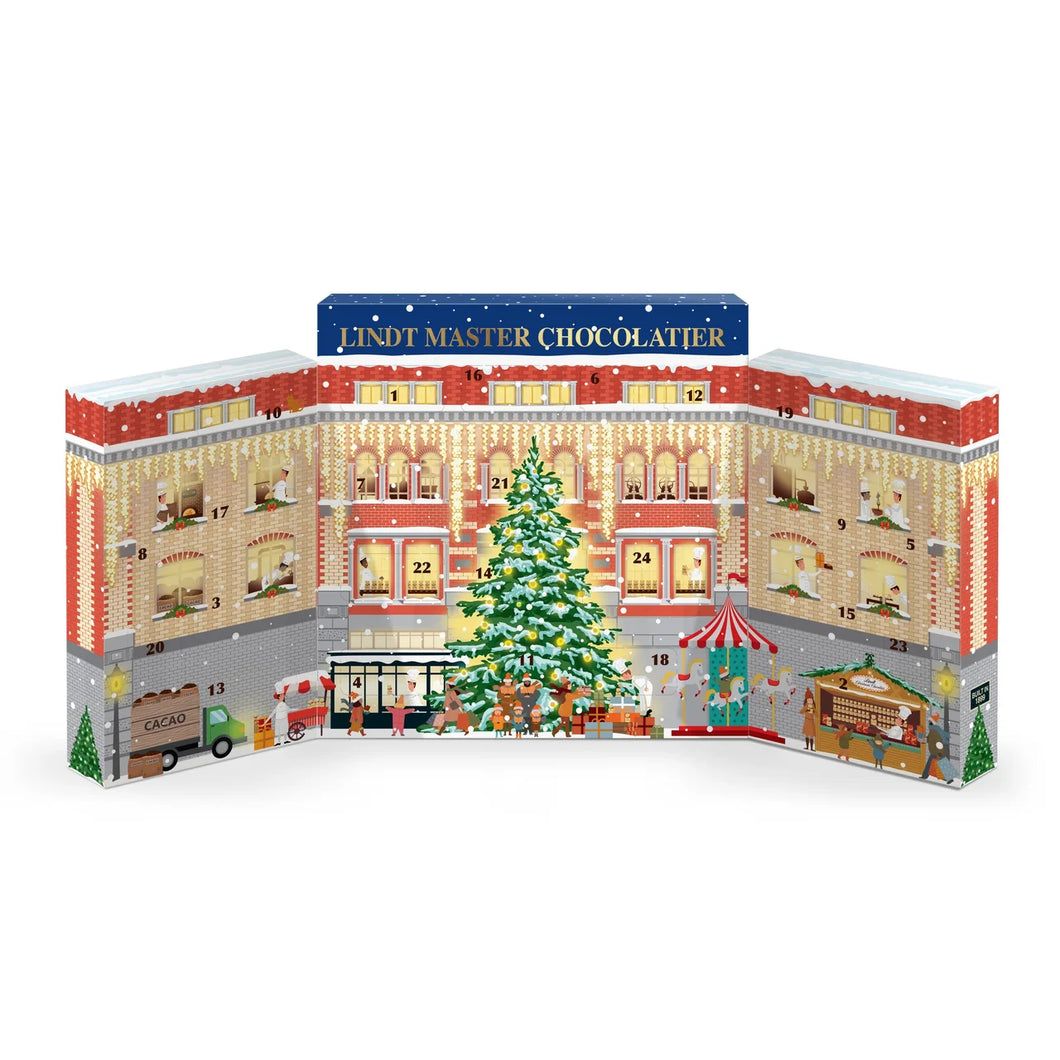 Lindt Milk Chocolate Factory Advent Calendar - 304g