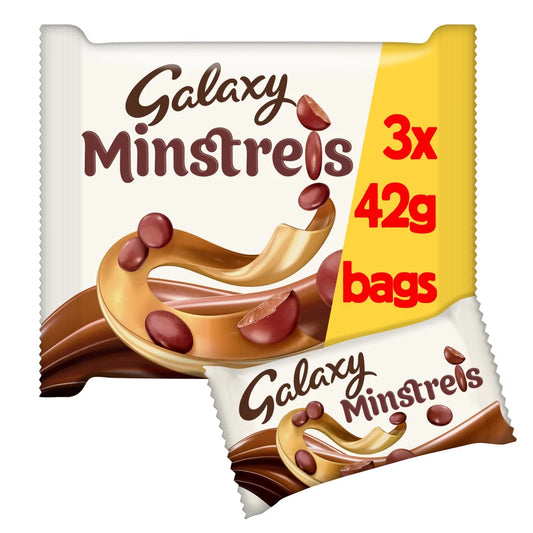 Galaxy Minstrels pack 3 x 42g