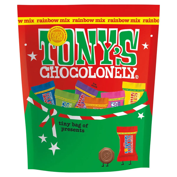 Tony's Chocolonely Tiny Tony's Christmas Fairtrade Pouch - 126g