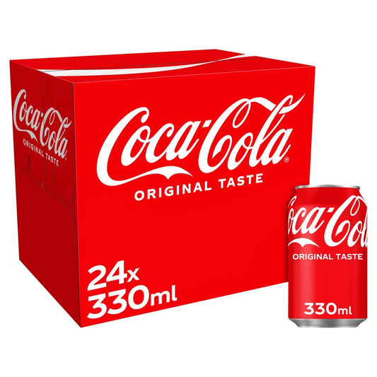 Coca-Cola Original Taste 24 x 330ml Cans