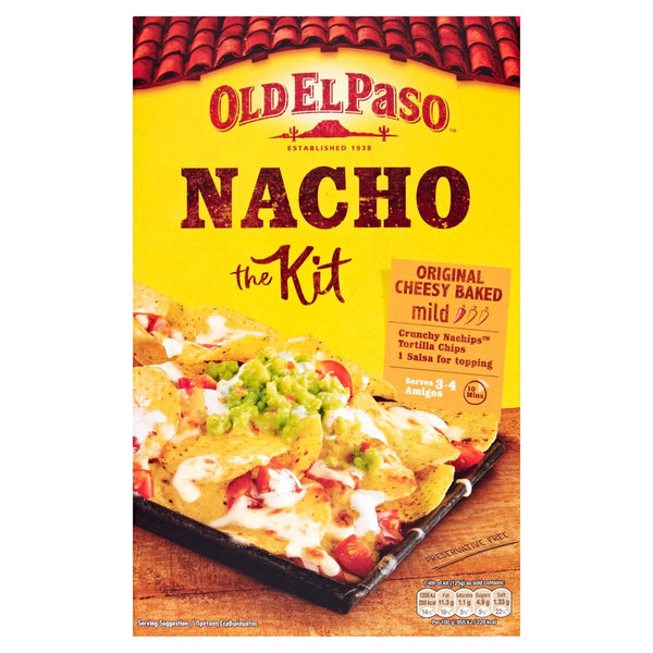 Old El Paso Mexican Original Cheesy Baked Nacho Kit, 505g