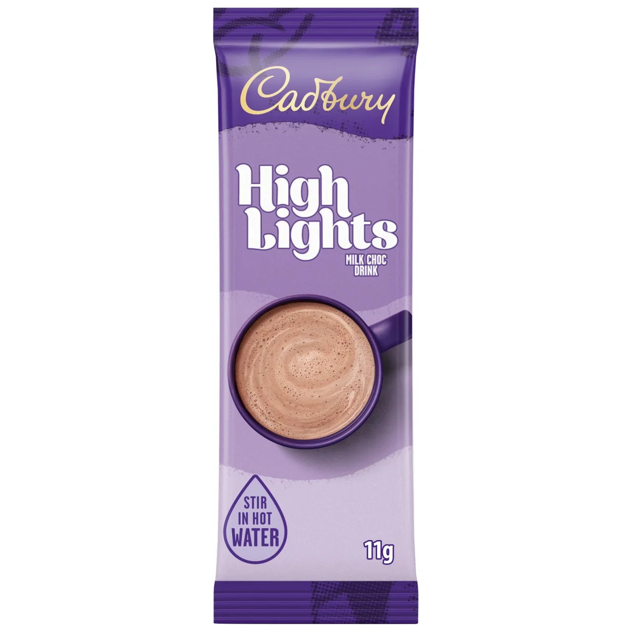 Cadbury Highlights Milk Chocolate Drink Sachets 11g x 10