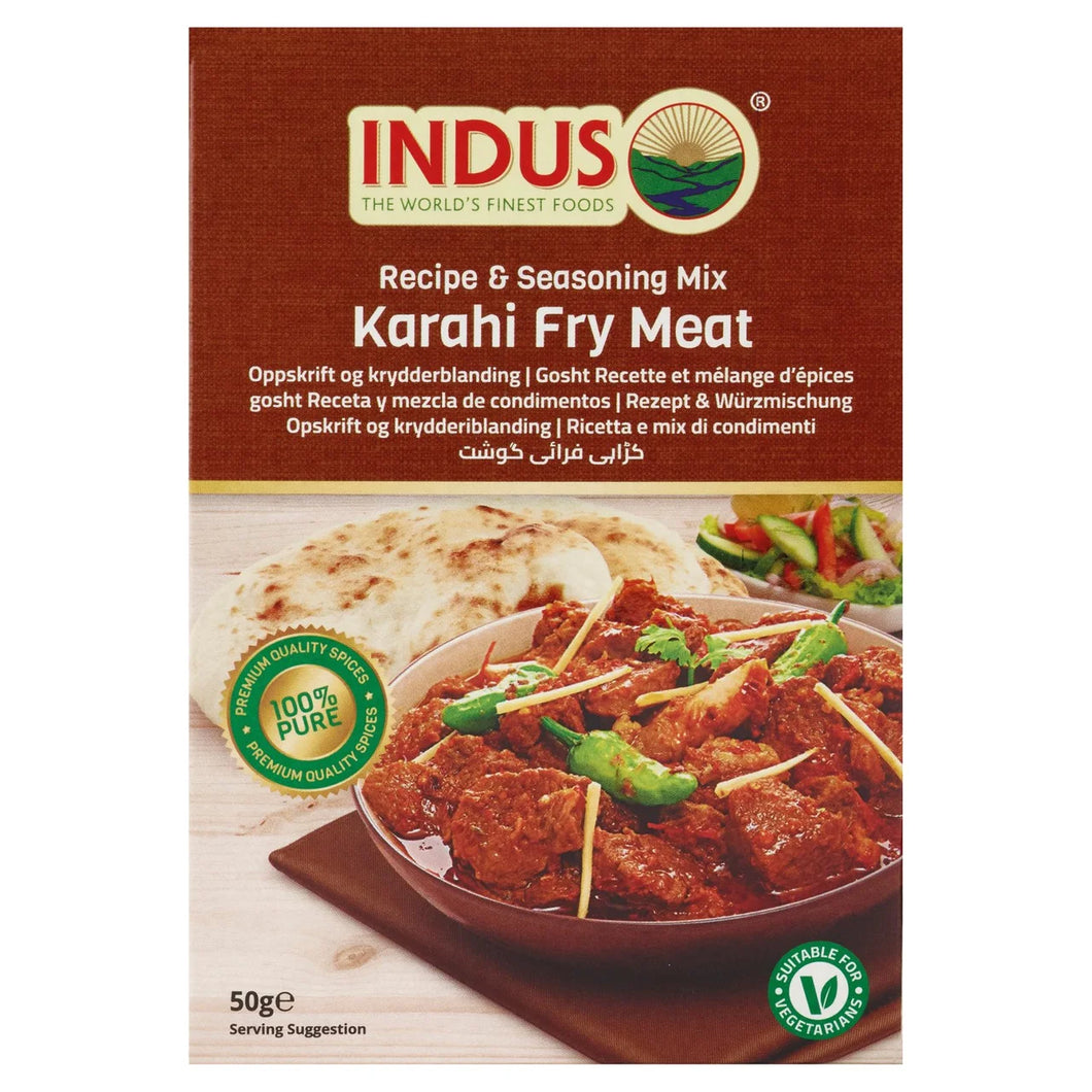 Indus Karahi Fry Meat Recipe & Seasoning Mix 50g