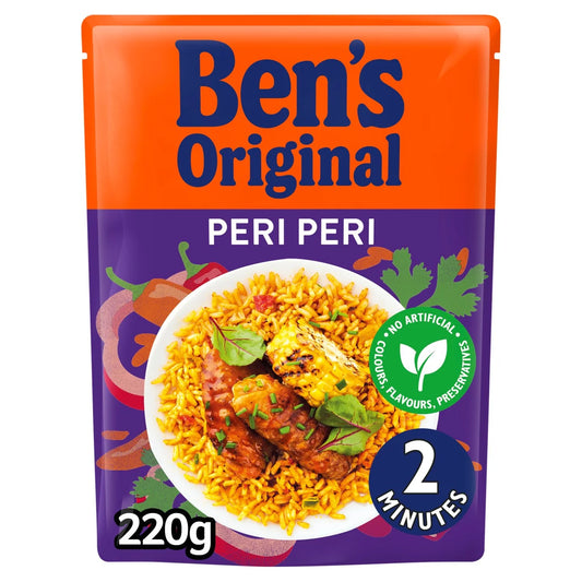 Bens Original Peri Peri Microwave Rice 250g