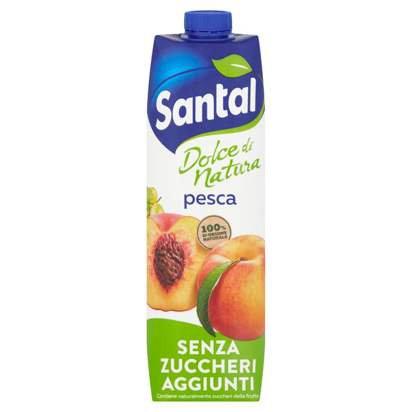 Santal No Sugar Peach, 1L