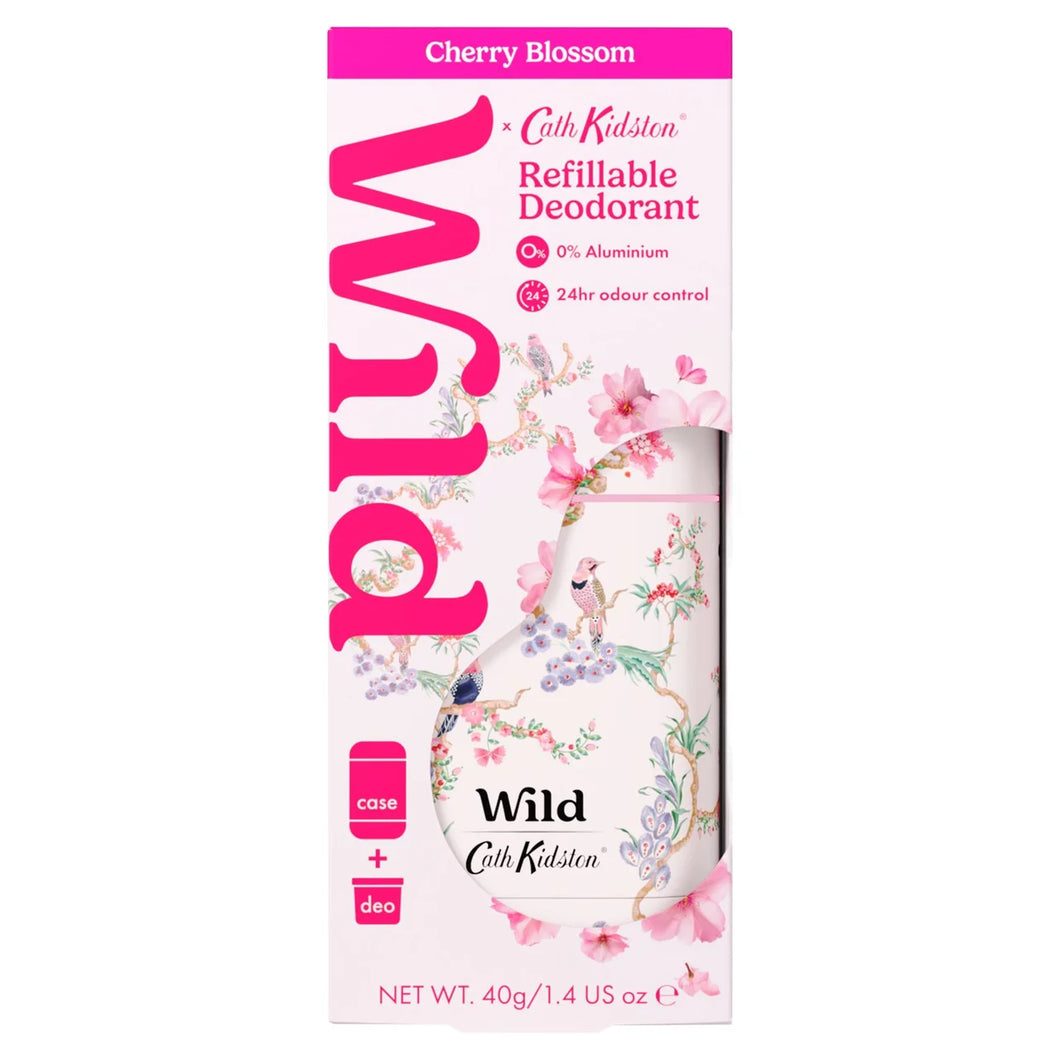 Wild Cath Kidston Birds & Berries + Cherry Blossom Deodorant Starter Pack 40g