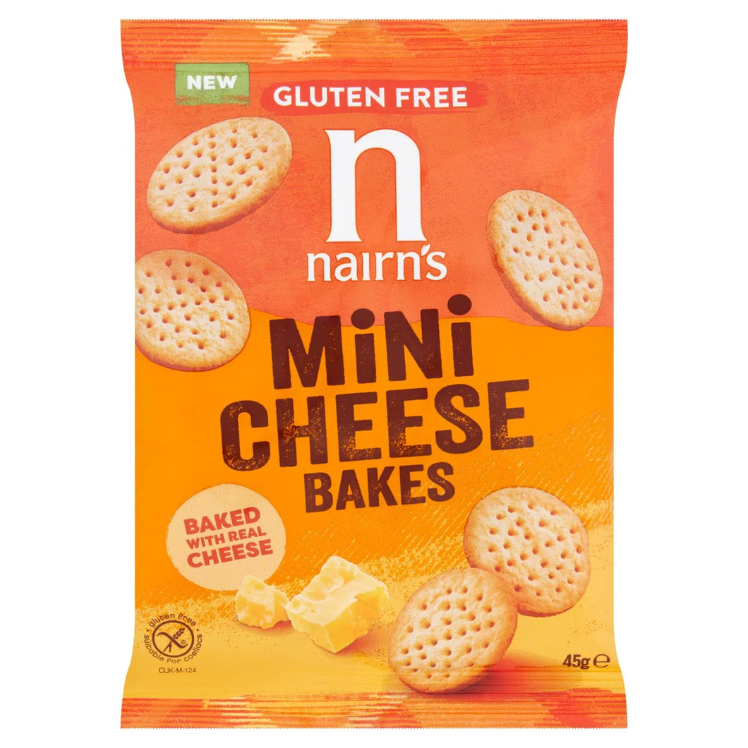 Nairns Gluten Free Mini Cheese Bakes - 45g