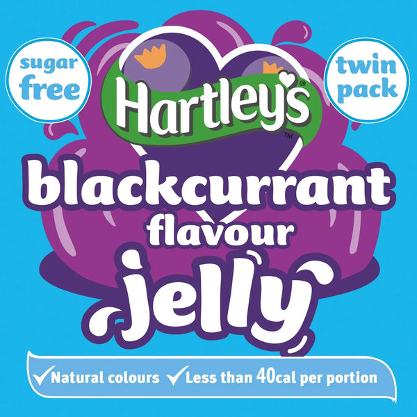 Hartley's Sugar Free Blackcurrant Jelly Crystals 23g