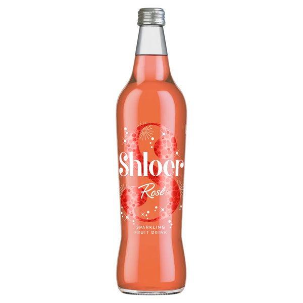 Shloer Rose Sparkling Grape Juice Drink, 750ml
