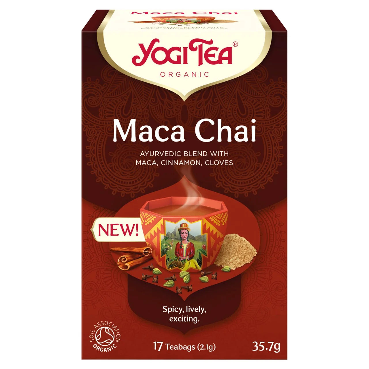 Yogi Tea Maca Chai - 17 Teabags