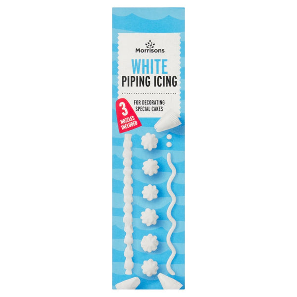 Morrisons Bright White Piping Icing 120g