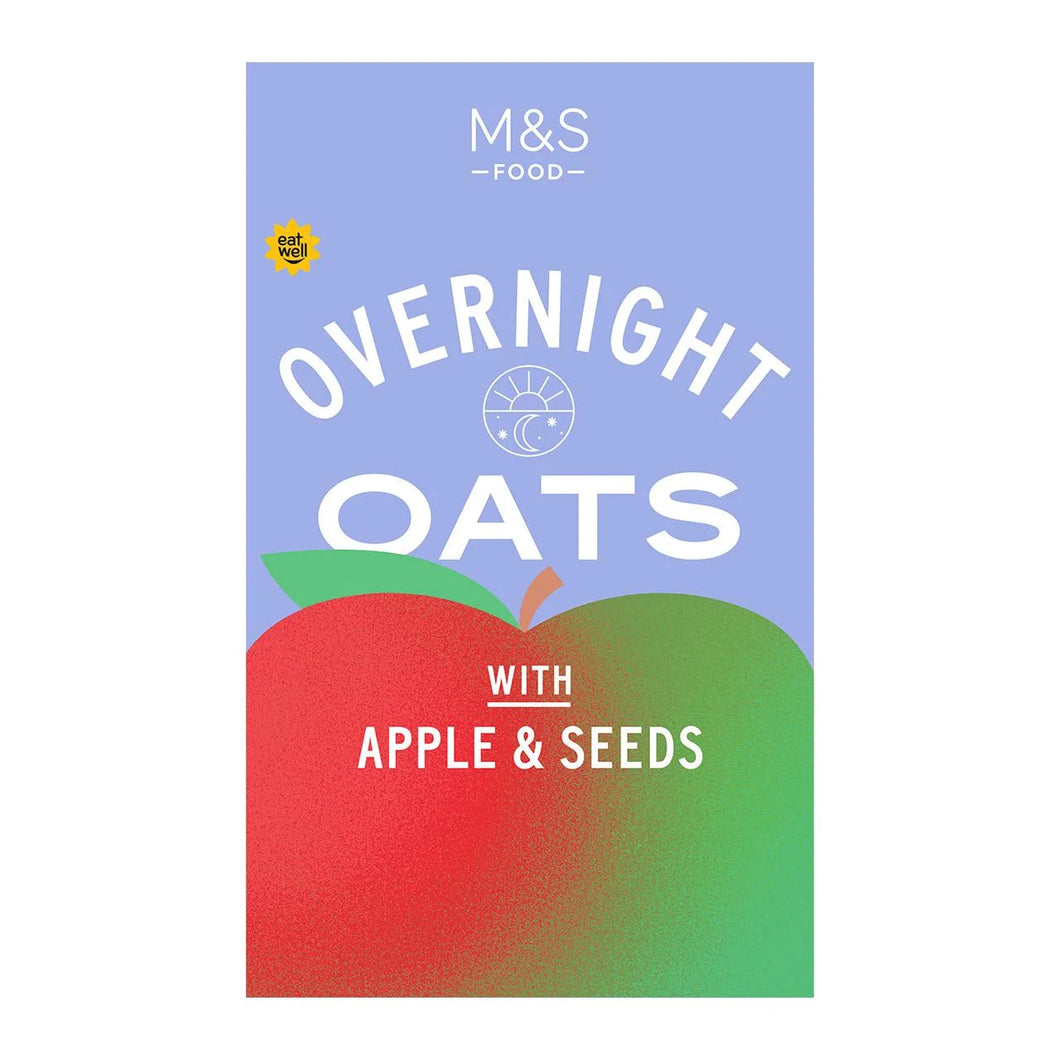 M&S Overnight Oats With Apple & Seeds 500g