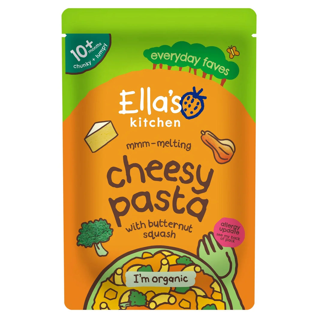 Ella's Kitchen Cheesy Pasta Baby Food Pouch 10+ Months - 190g