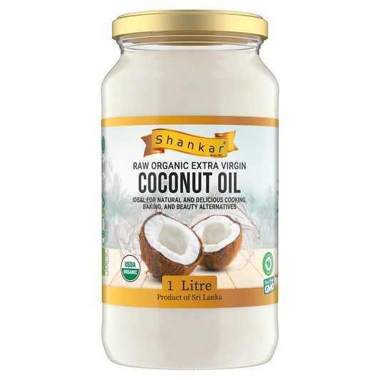 Shankar 100% Organic Coconut Oil, 1L