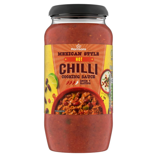 Morrisons Hot Chilli Cooking Sauce, 500g
