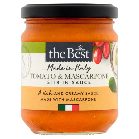 Morrisons The Best Tomato & Mascarpone Sauce, 190g