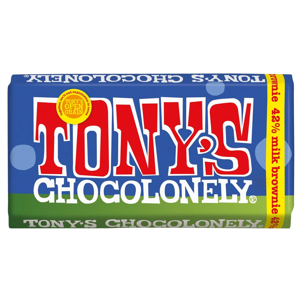 Tony's Chocolonely Dark Milk Chocolate Fudge Brownie - 180g