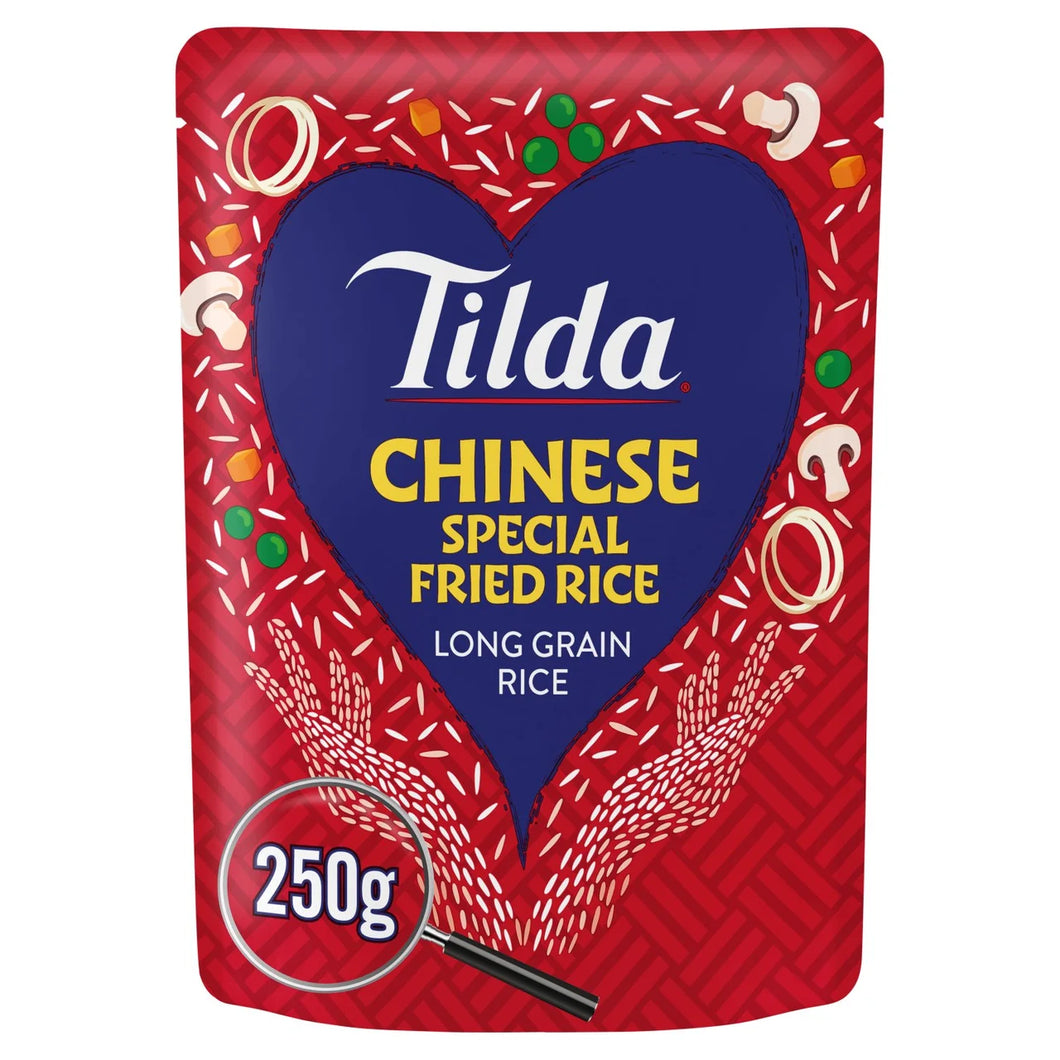 Tilda Microwave Chinese Special Fried Long Grain Rice 250g