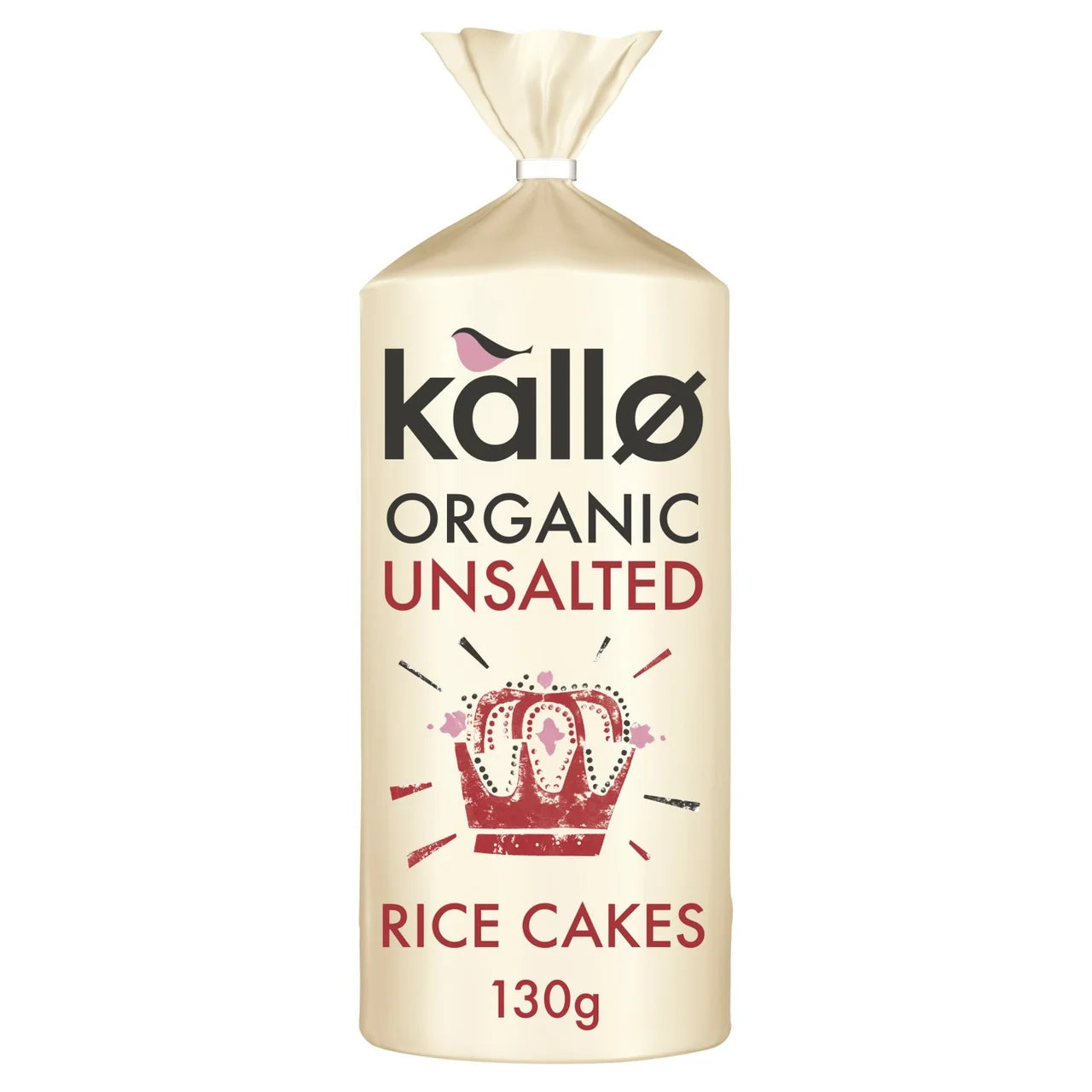 Kallo Organic Unsalted Rice Cakes 130g