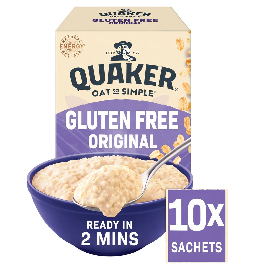 Quaker Oat So Simple Gluten Free Original Porridge 10 Sachets