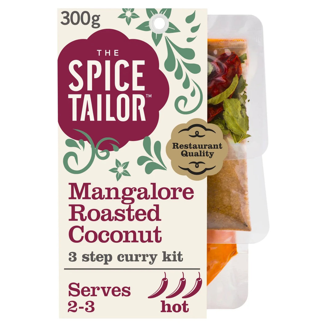 The Spice Tailor Mangalore Roasted Coconut Curry Sauce Kit, 300g