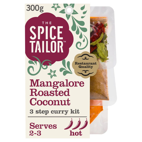 The Spice Tailor Mangalore Roasted Coconut Curry Sauce Kit, 300g