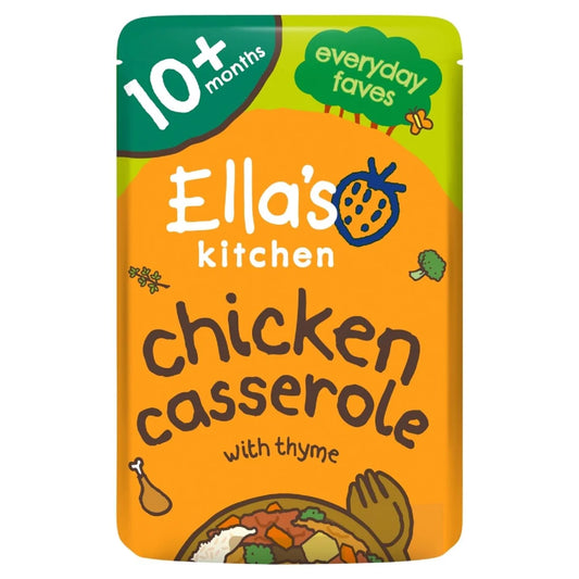 Ella's Kitchen Organic Chick- Chick- Chicken Casserole with Rice 10mth+ (190g)