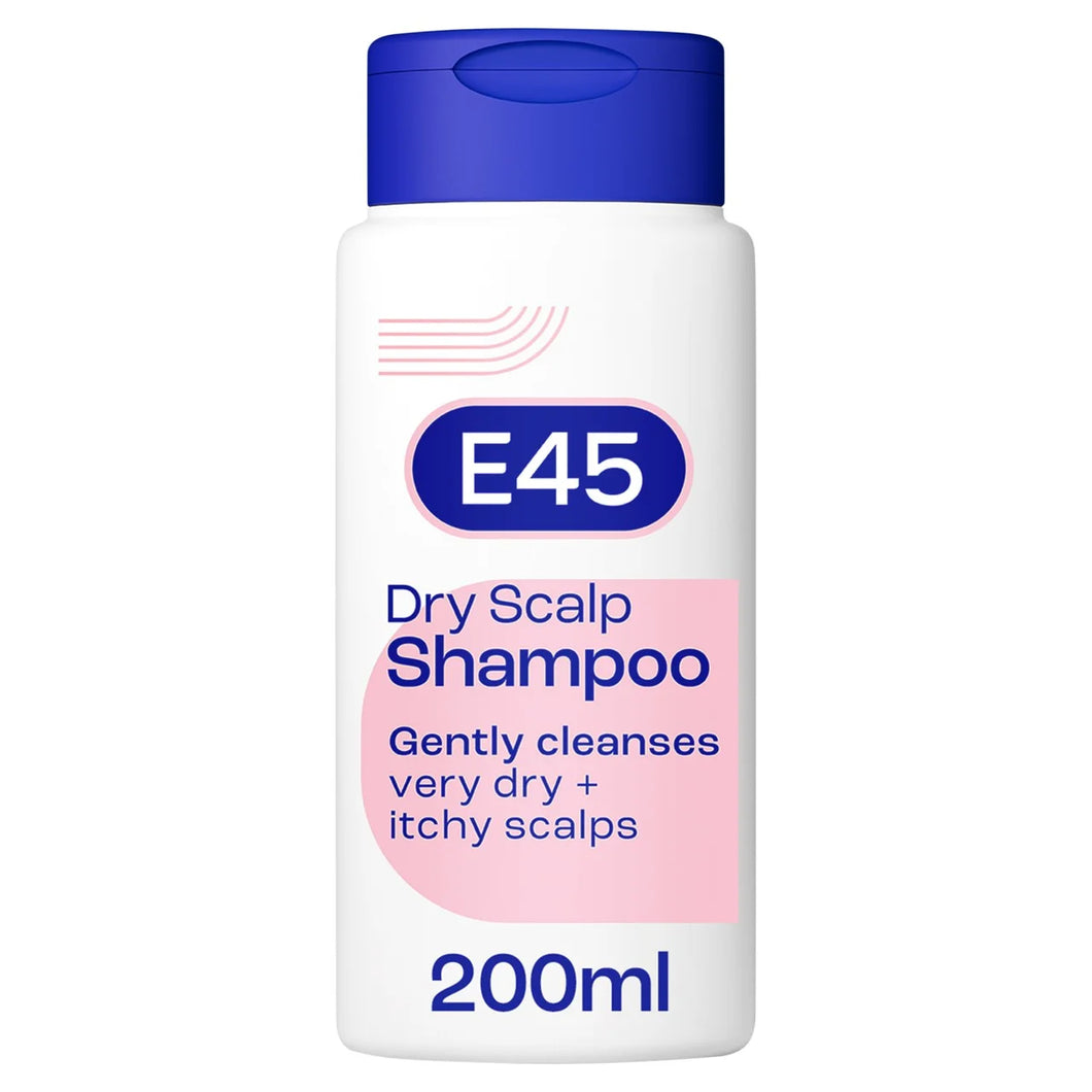 E45 Anti-Dandruff Shampoo for Itchy & Dry Scalp 200ml