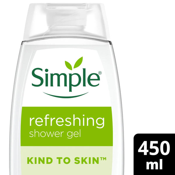 Simple Shower Gel Refreshing, 450ml