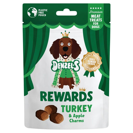 Denzel's Premium Rewards Turkey & Apple Meat Dog Treats 70g