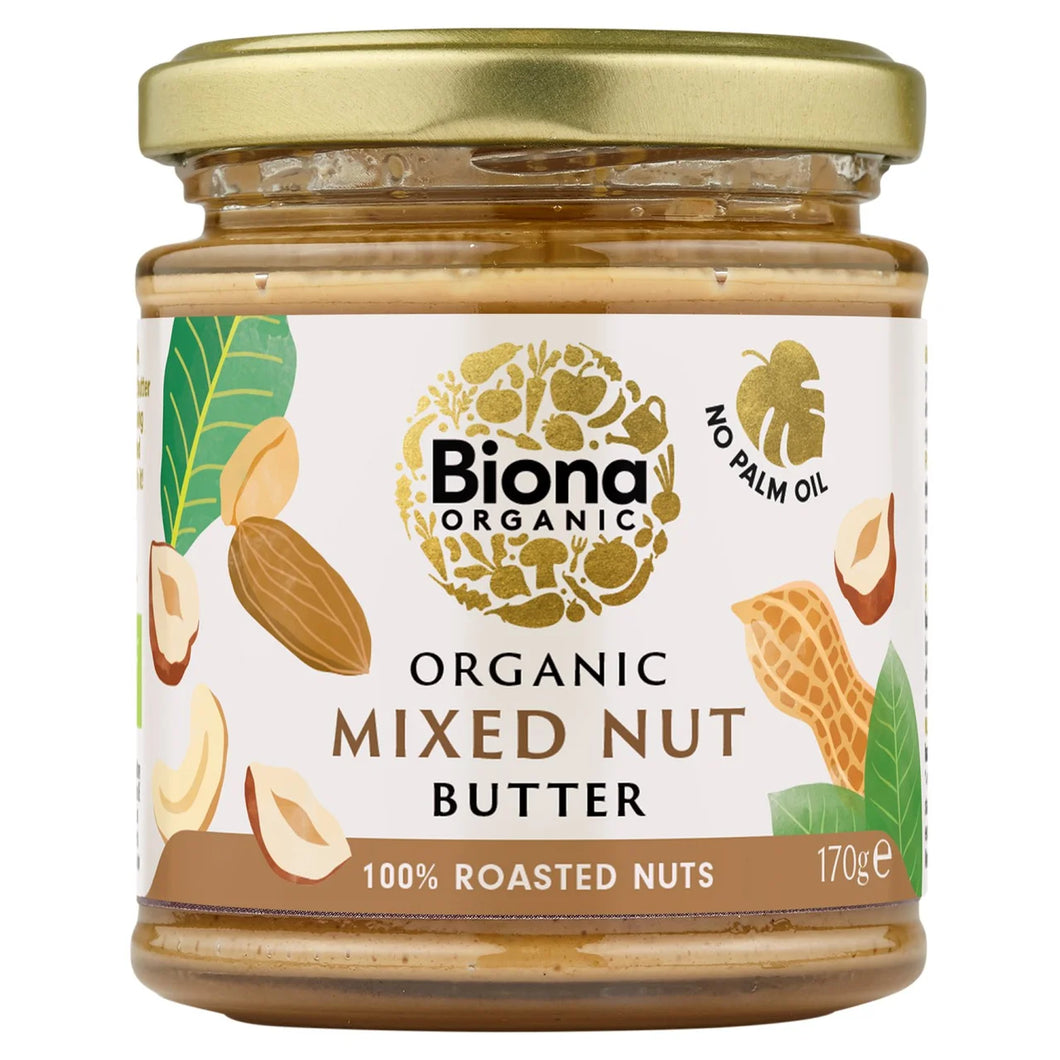 Biona Organic Mixed Nut Butter 170g