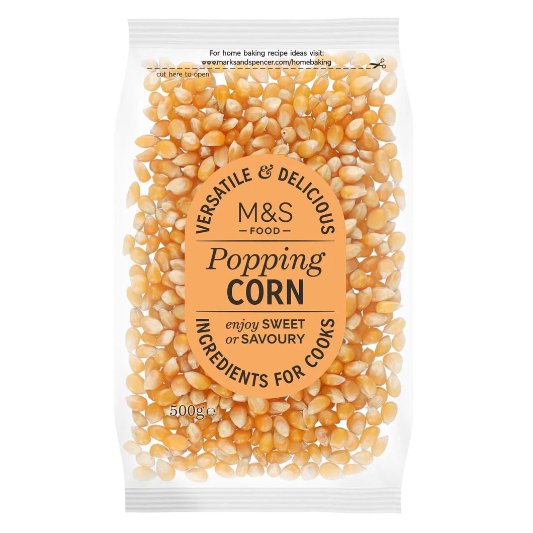 M&S Popping Corn, 500g