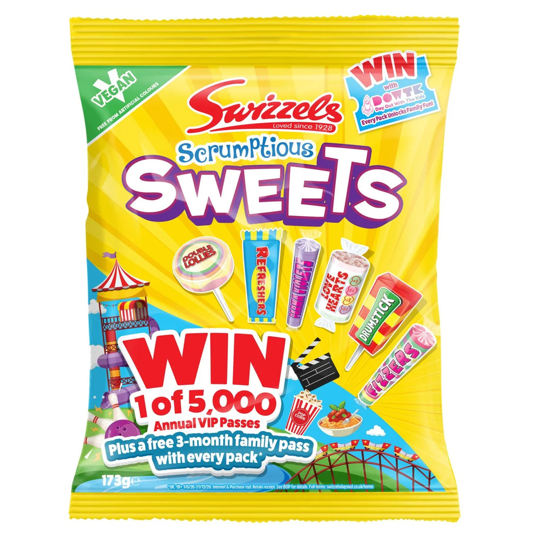 Swizzels Scrumptious Sweets 173g