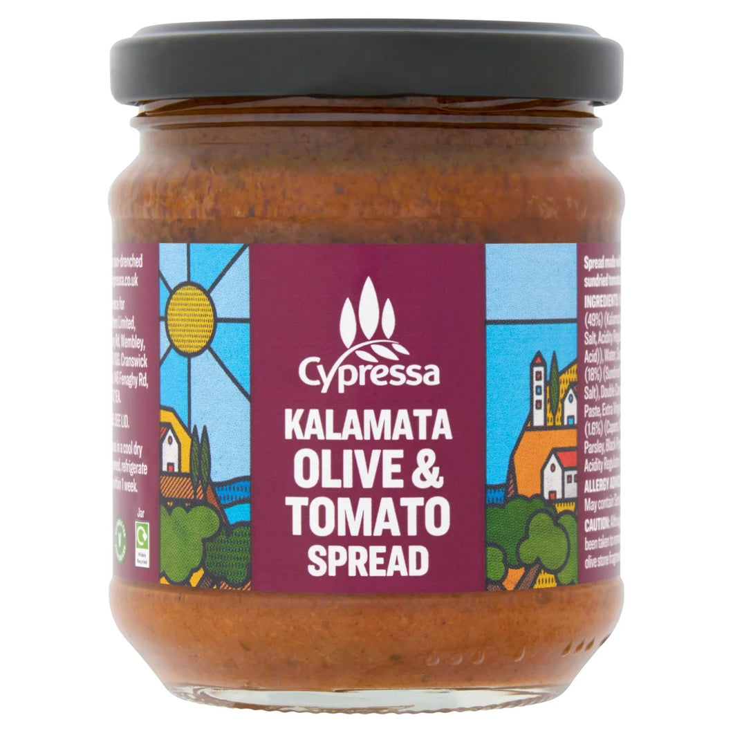 Cypressa Kalamata Olive & Tomato Spread 170g