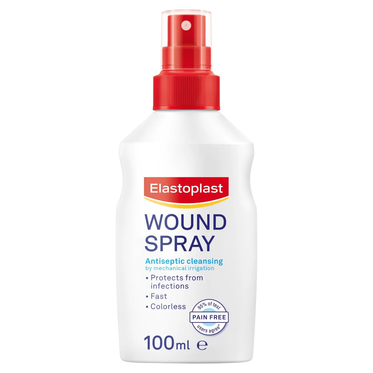 Elastoplast Wound Healing Pain-Free Antiseptic Cleaning Spray 100ml