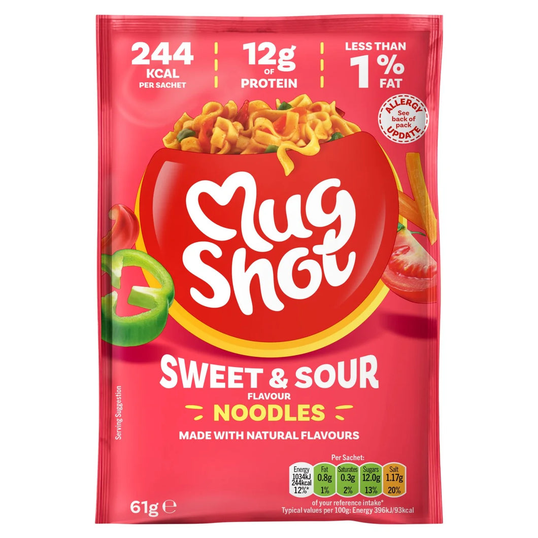 Mug Shot Noodles Spicy Sweet & Sour 61g