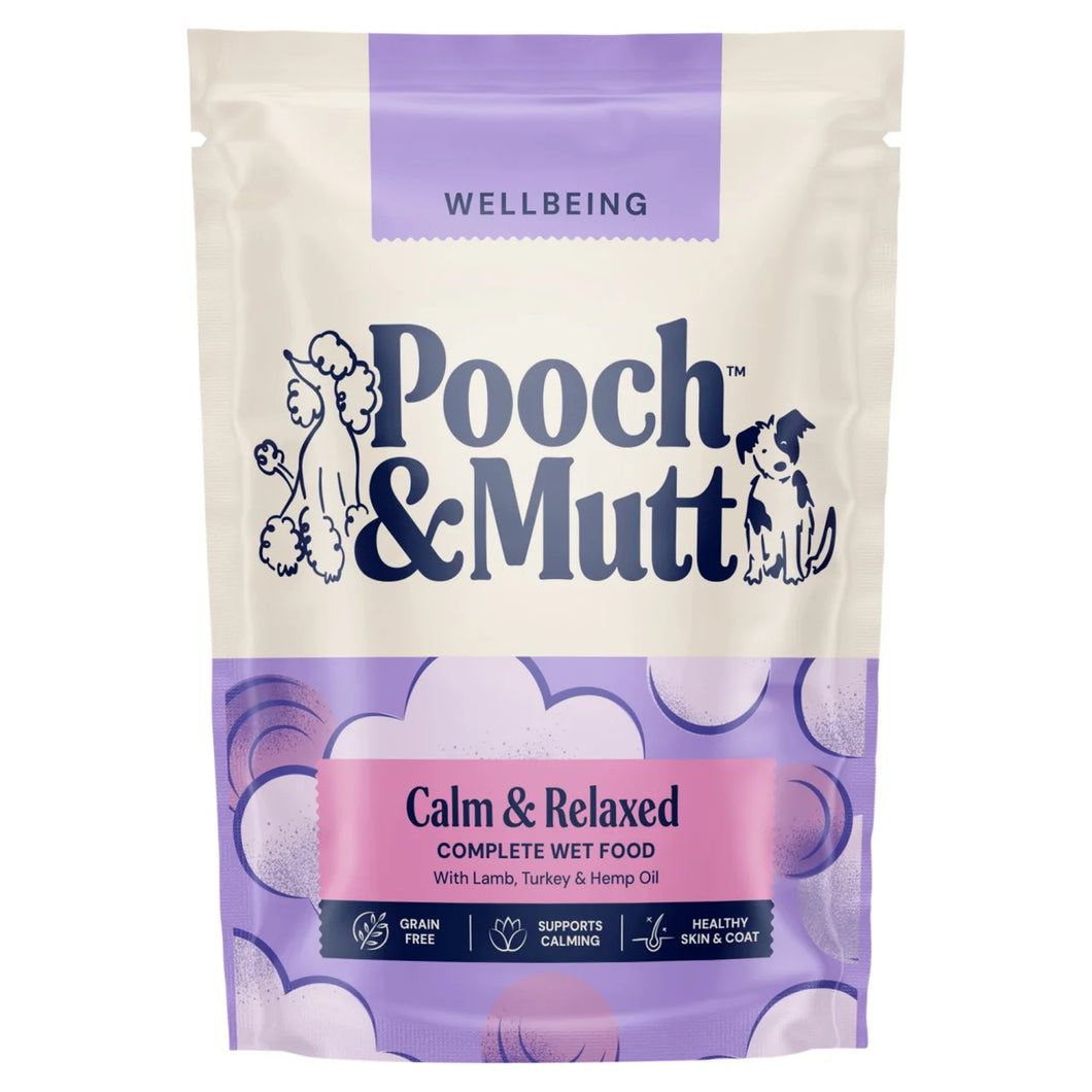 Pooch & Mutt Calm & Relaxed Wet Dog Food 12x150g