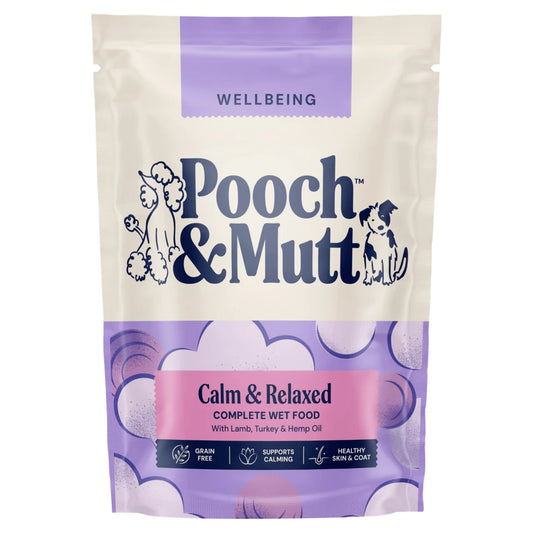 Pooch & Mutt Calm & Relaxed Wet Dog Food 12x150g